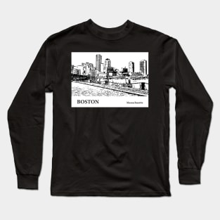 Boston - Massachusetts Long Sleeve T-Shirt